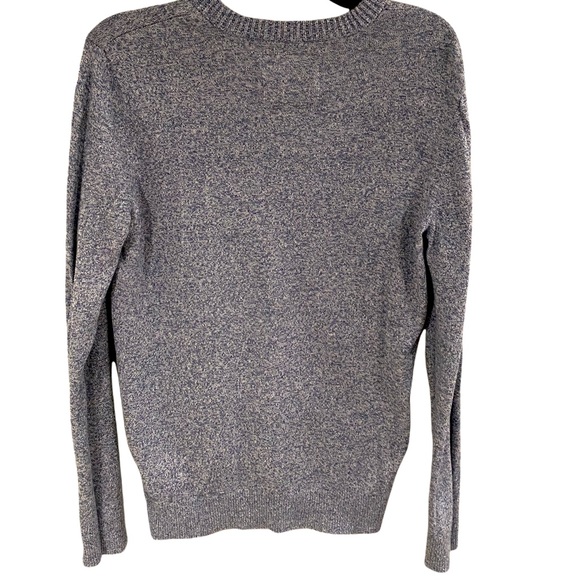 **LIKE NEW** Abercrombie & Fitch Blue V-Neck Sweater. Size S - Picture 2 of 4